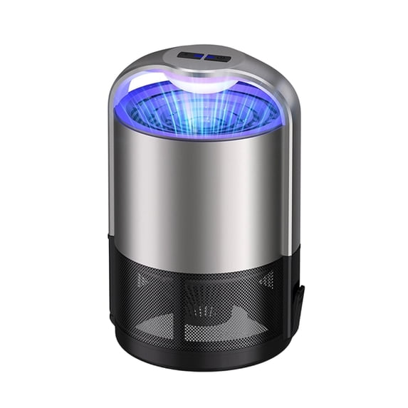 Bug Zapper Outdoor Indoor Electric Insect Killer Fly Mosquito Trap Light Light Gray