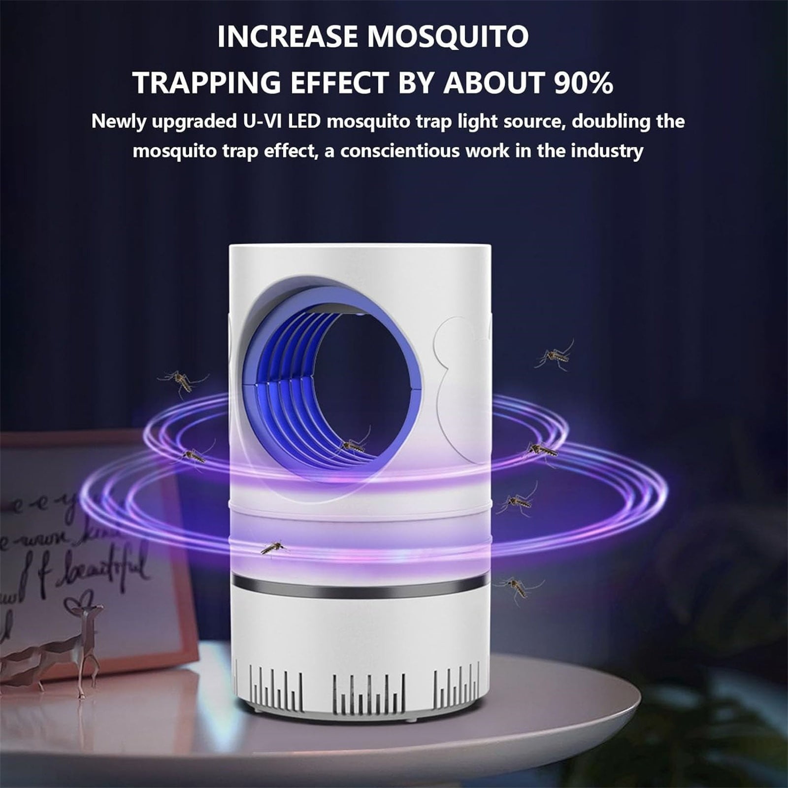 Bug Zapper Outdoor and Indoor Rechargeable Mosquito Fly Killer,USB