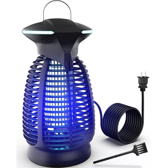 Bug Zapper Outdoor for Mosquito Flies - Waterproof Insect Killer Trap Lamp