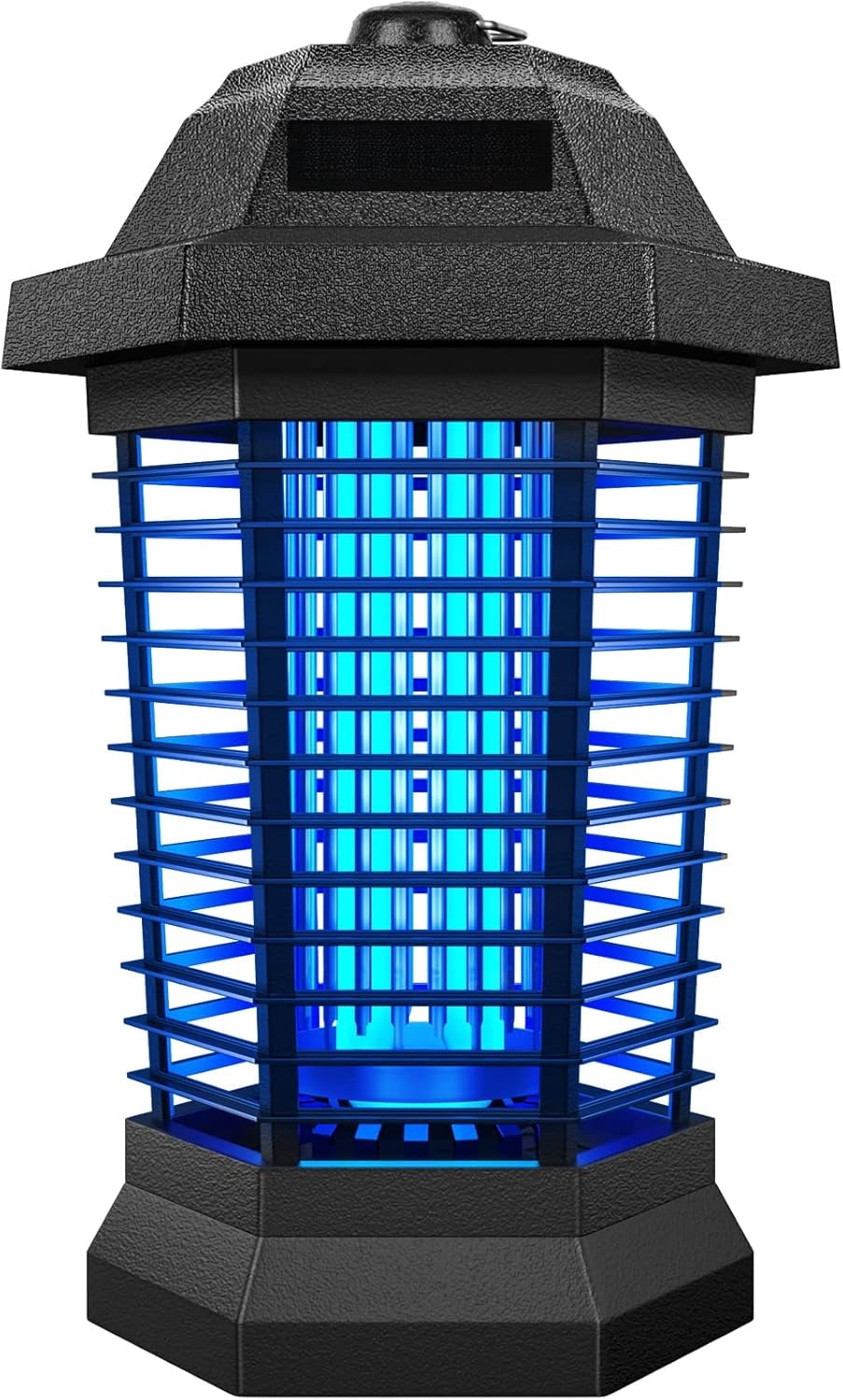 Bug Zapper Outdoor, Mosquito Zapper, 3 Prong Plug in Electric Fly Zapper, Mosquito Killer, Fly Traps, Flying Insects Zapper Indoor Outdoor, 4200V, ABS Plastic Outer (Black)