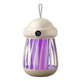 thumbnail image 1 of Bug Zapper Portable Electric Mosquito Killer Lamp Safe Silent Fly Insect Trap With Hanging Hook For Bedroom Kitchen Camping Balcony(White-15Cm), 1 of 8