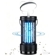 Bug Zapper, Rechargeable Fly & Mosquito Catchers, Portable Electric Insect Trap with Height Adjustable LED Lights for Bugs in Backyard, Patio, Camping, Fishing