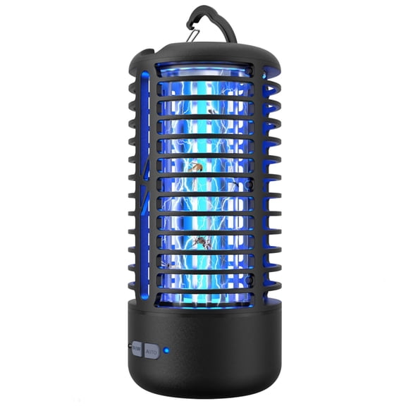 Bug Zapper Rechargeable Mosquito Zapper with Auto-Sensing for Home, Patio, Backyard, Camping