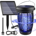 thumbnail image 1 of Bug Zapper Soalr for Outdoor, 4500V Mosquito Killer Lamp with Ground Pole Type-C Rechargeable Insect Zapper for Patio, Porch, Camping, 1 of 5