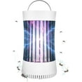 thumbnail image 1 of Bug Zapper, USB Rechargeable Indoor & Outdoor Mosquito Killer Trap Lamp Light with 2000mah Battery, Suction Fan, Electric Portable Mosquito Fly Zapper for Home, Camping, Gnats, Backyard, Patio, 1 of 8