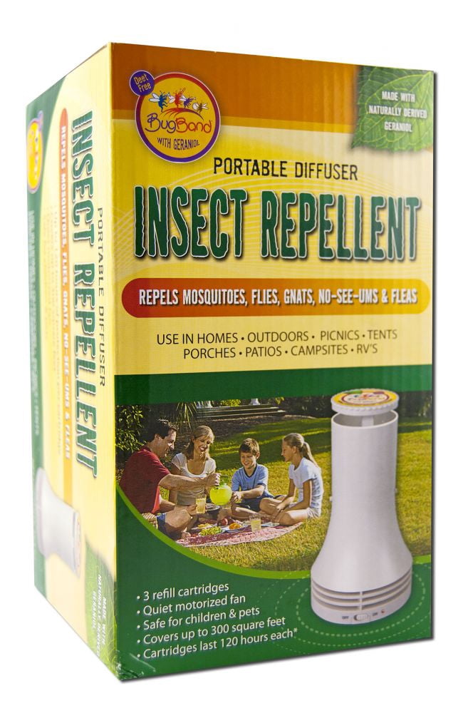 Bugband - Diffuser - Battery Powered, Portable Diffuser Batteries Not Included