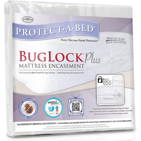 BugLock Plus Bed Bug Mattress Encasement, King