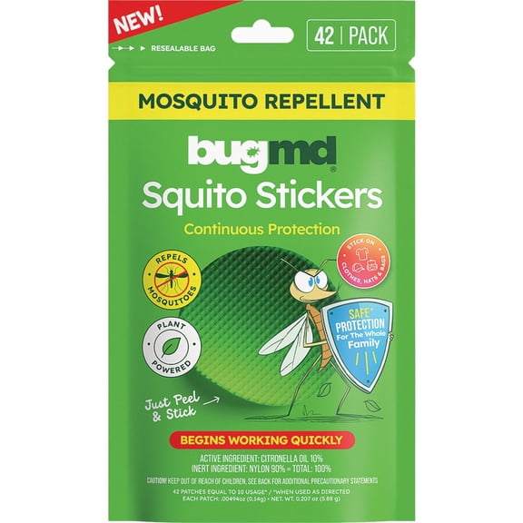 BugMD Stickers Insect Repellent - Pack of 4