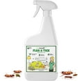 BugPursuit, Instant Natural Flea & Tick Spray for Dogs and Cats, Safe