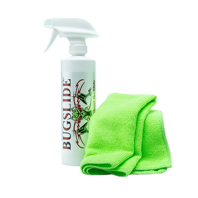 BugSlide Car Cleaner Polish and Bug Remover 16oz Trigger Spray Bottle