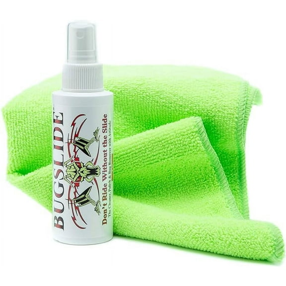 BugSlide Travel Kit with 4oz. Spray Bottle and Microfiber Towel