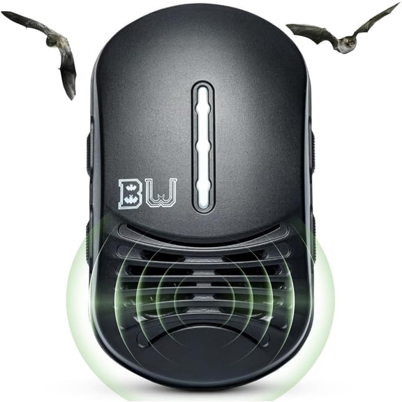 BugWomp-BEU Bat Expulsion Unit Dynamic Ultrasonic Bat Repellent (Midnight Black Edition)