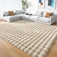 Buganda Area Rugs for Living Room, Soft Shaggy Rug for Bedroom , Non ...