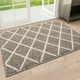 thumbnail image 1 of Buganda Indoor Door Mat, 20"x 32", Non Slip Low-Profile Entrance Rug Front Inside Doormats Dirt Trapper Entry Door Rugs for Entryway, Khaki, 1 of 7