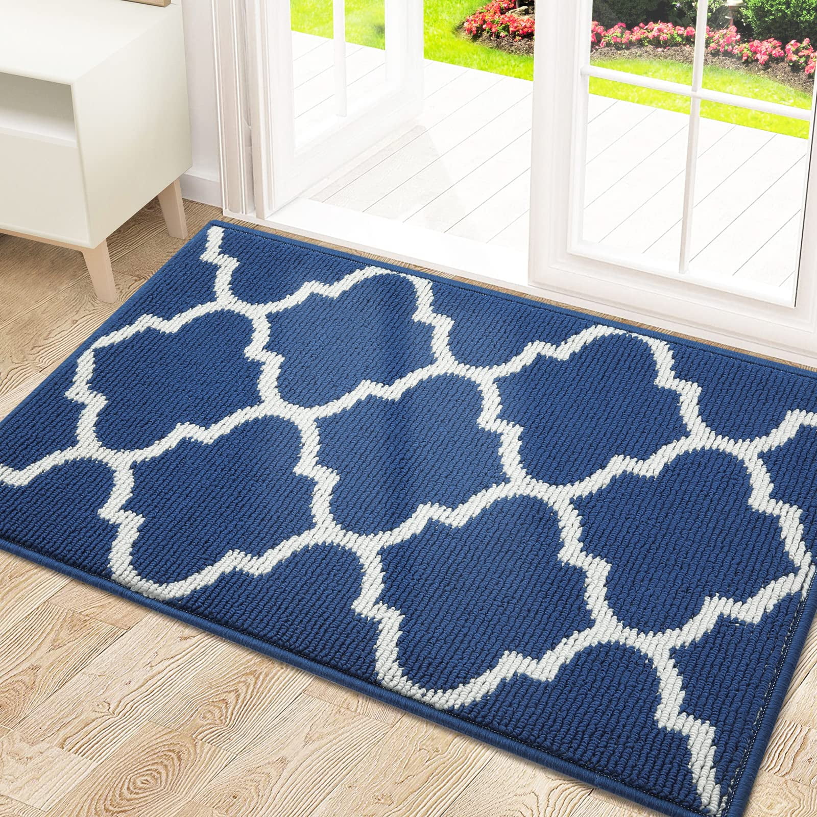 "Buganda Home Washable Water Absorbing Large Indoor Door Mat, 24""x 36