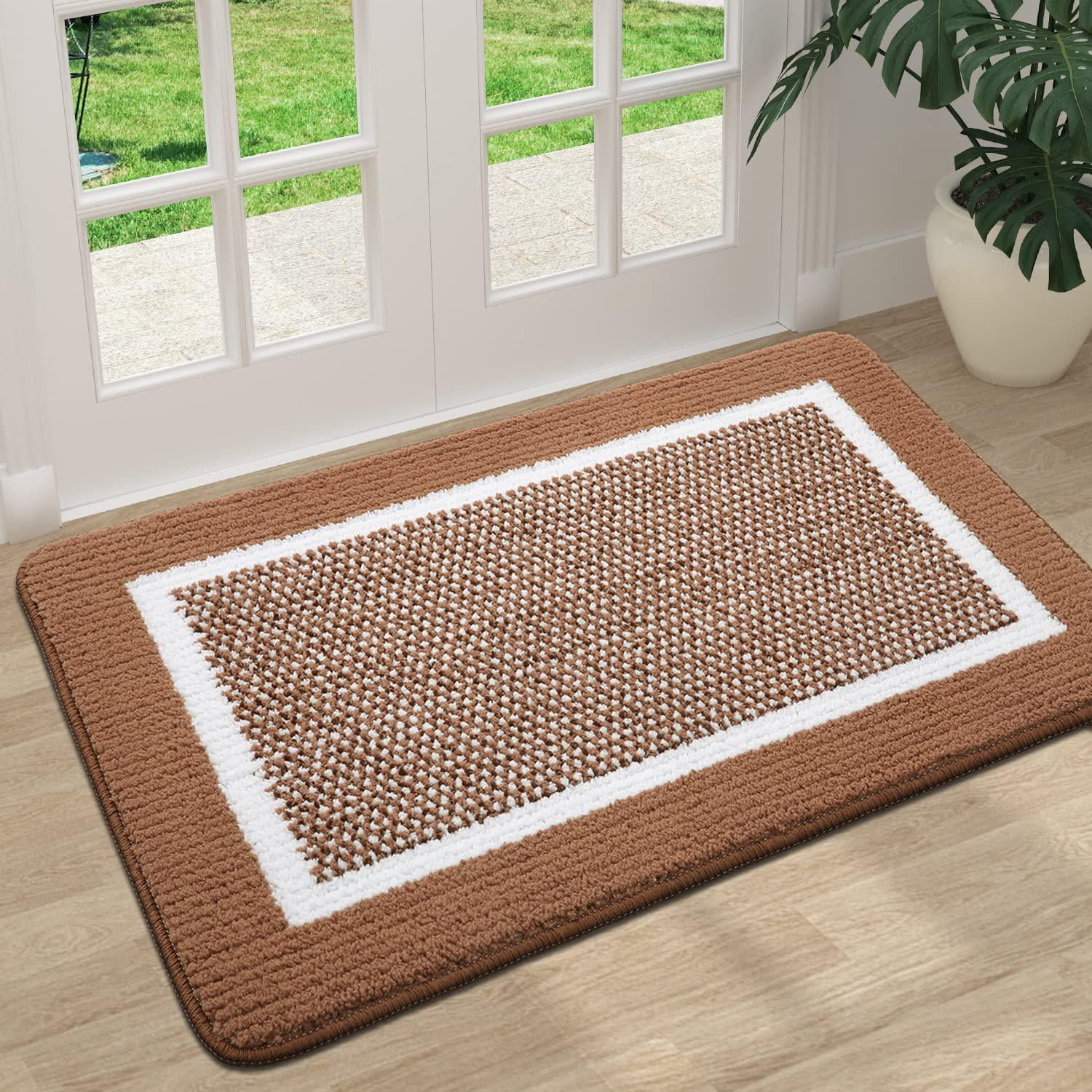 Buganda Indoor Door Mats, Absorbent Trapper Dirt Inside Doormats, Non ...