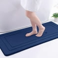 thumbnail image 1 of Buganda Memory Foam Bathroom Rug, Soft and Absorbent Bath Mat, Comfortable Bath Rug Carpet for Bathroom Floor Nayy 47x20, 1 of 10