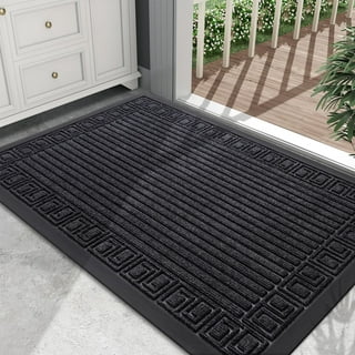 Gorilla Grip Original Durable Natural Rubber Door Mat, Waterproof, Low  Profile, Heavy Duty Doormat for Indoor and Outdoor, Easy Clean, Rug Mats  for Entry, Patio, Busy Areas, 17x29, Sand Be 
