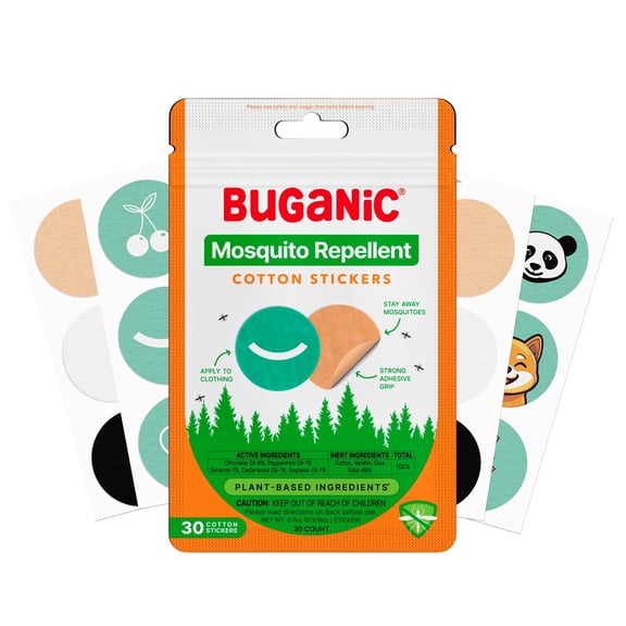 Buganic Mosquito Repellent Stickers