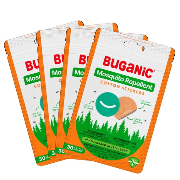 Buganic Mosquito Repellent Stickers