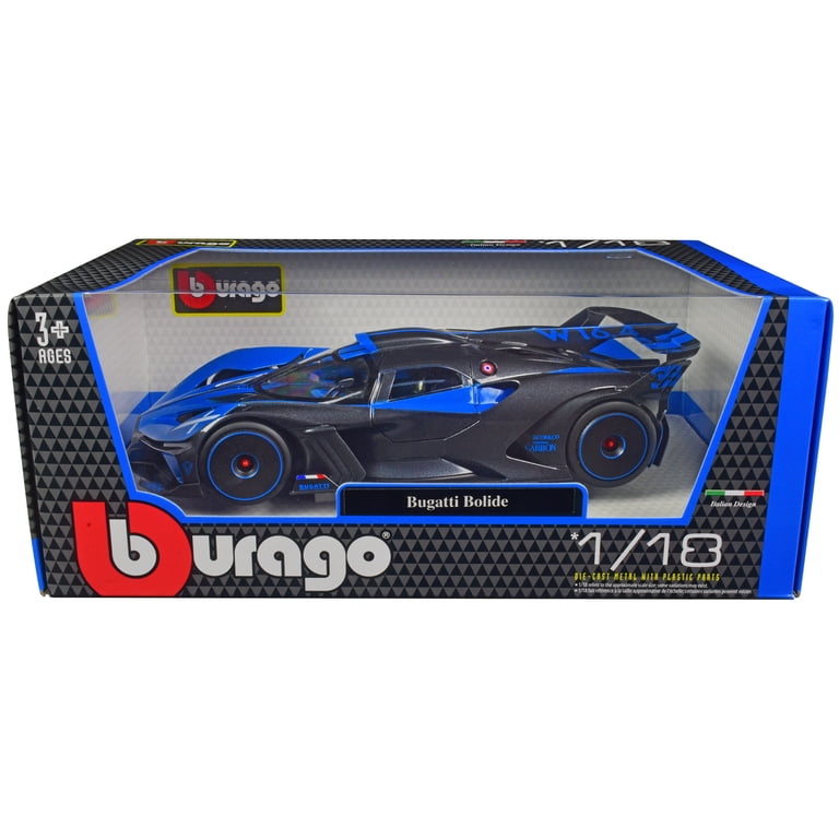 1/18 Scale Bugatti Chiron Die-Cast Model Car - Alloy Pull-Back Racing Car With Opening Doors