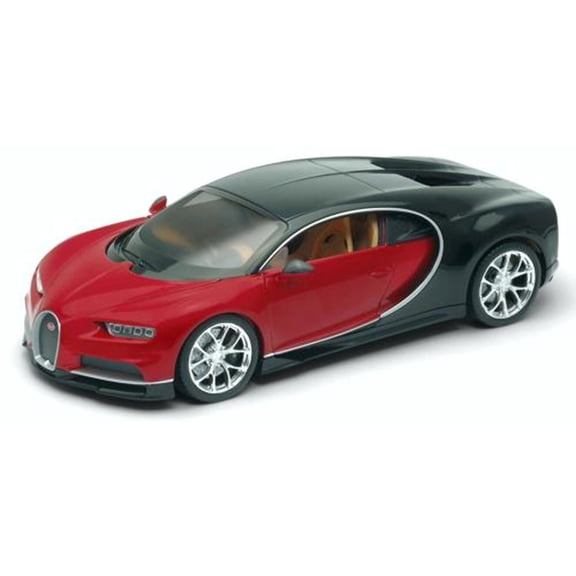 Bugatti Chiron 1:24 scale Diecast Model Car in Red by Welly