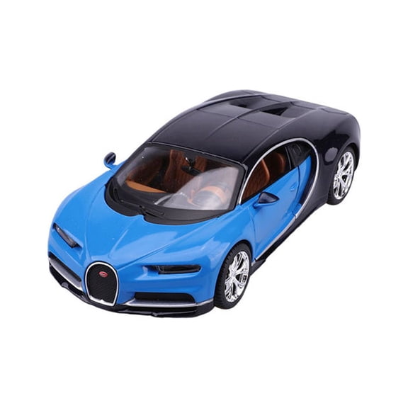 Bugatti Chiron (2016) Car [1:24 scale in Two Tone Blue]