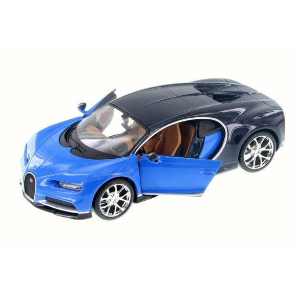 Bugatti Chiron, Blue - Maisto 31514BU - 1/24 Scale Diecast Model Toy Car