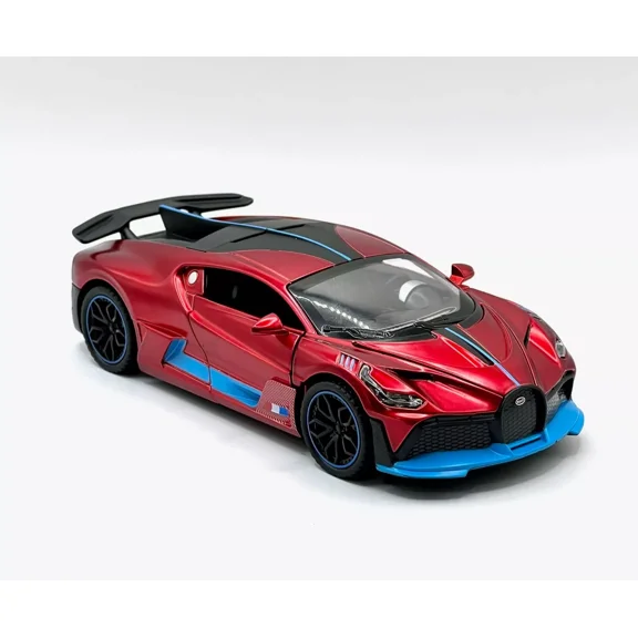 Bugatti Divo 1:32 Scale Diecast Metal Model Pull Back Toy Car With Sound & Light