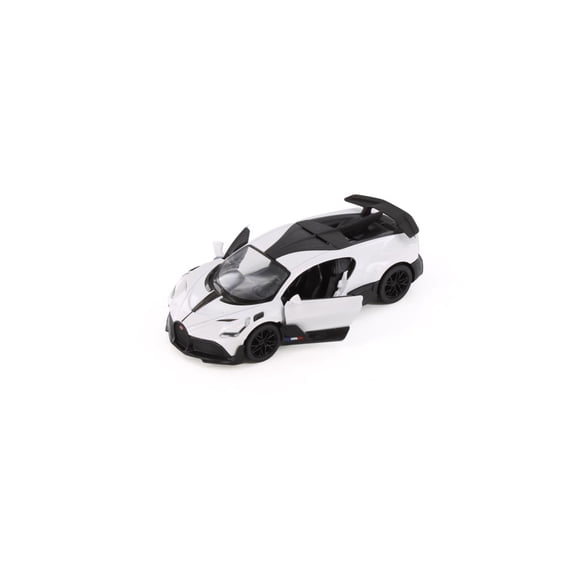 Bugatti Divo, White - Kinsmart 5442D - 1/36 Scale Diecast Model Car