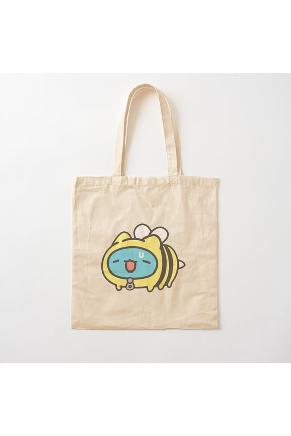 Bugcat Capoo Variant 2 Canvas Tote Bags, Reusable Shopping Bag