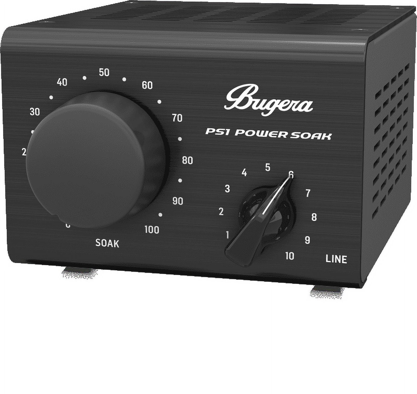Bugera PS1 Power Soak Passive Power Attenuator for Guitar & Bass Amps w/ Emulated Mic Output - 100 Watt