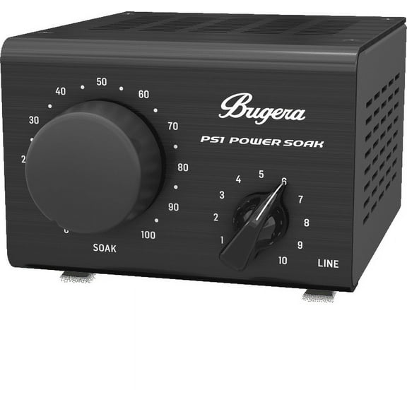 Bugera PS1 Power Soak Passive Power Attenuator for Guitar & Bass Amps w/ Emulated Mic Output - 100 Watt