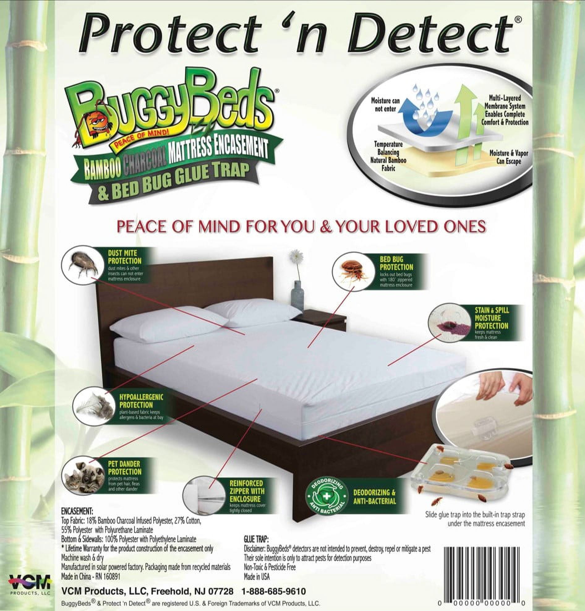 Lab-Tested Bed Bug Proof Mattress Encasement by Slumberfy | Bamboo