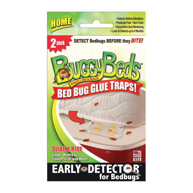 BuggyBeds Bed Bug Glue Trap, 2 Count