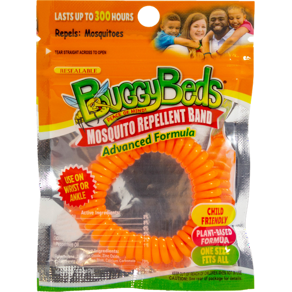 BuggyBeds Natural Kid-Friendly Economy Pack Mosquito Repellent Bands 12 Packs