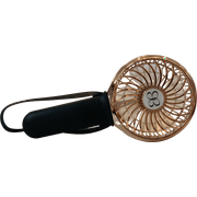 BuggyGear 3 Speed Rechargeable Buggy Turbo Fan - Black/Rose Gold
