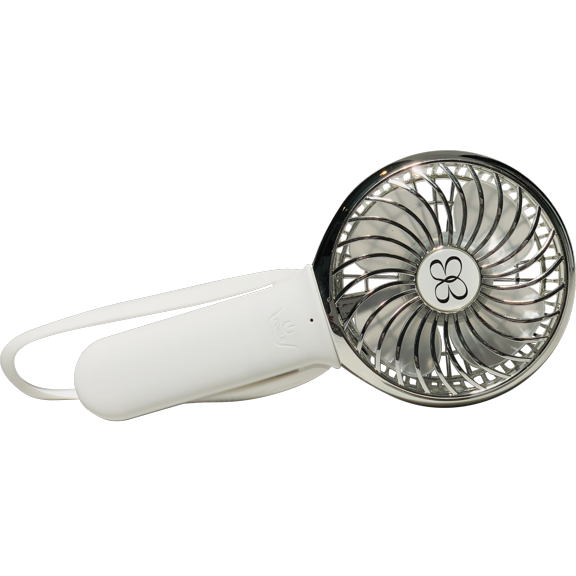 BuggyGear 3 Speed Rechargeable Buggy Turbo Fan - Gray/Chrome