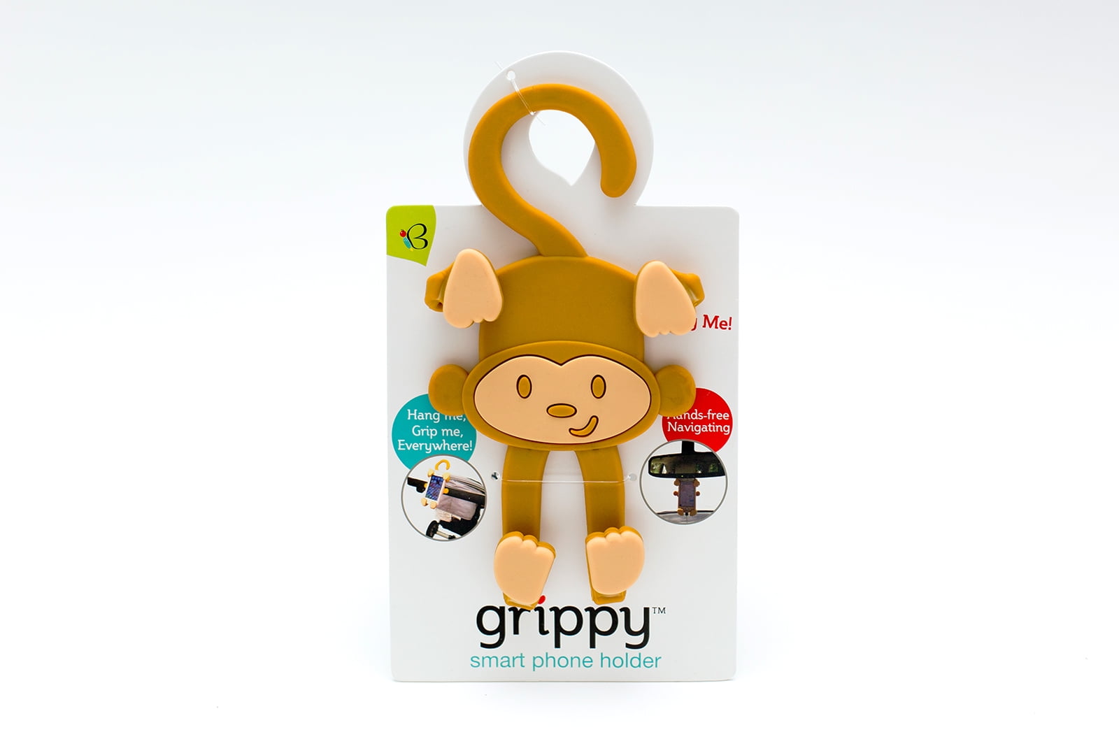 BuggyGear Grippy Smart Phone Holder for stroller - Monkey