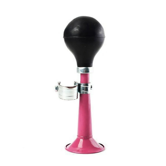 Bugle Horn, Retro Clown Horn, Kids Bike Horn, Classic Vintage Metal Twist Loudspeaker Siren Hooter Snail Air Horn for Vehicles Bicycles Golf Cart