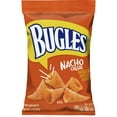 thumbnail image 1 of Bugles Crispy Corn Snacks, Nacho Cheese, Snack Bags, 3 oz, 1 of 10