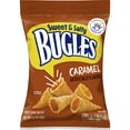 thumbnail image 1 of Bugles Crispy Corn Snacks, Sweet & Salty Caramel, Snack Bag, 3.5 oz, 1 of 10