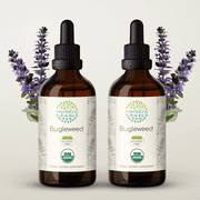 HerbEra Bugleweed Tincture, Organic Herbal Dietary Supplement for Hormonal Balance Support, Certified Organic Bugleweed (Lycopus virginicus) Dried Herb Extract, Natural, Alcohol-Free, Drops 2x4 oz