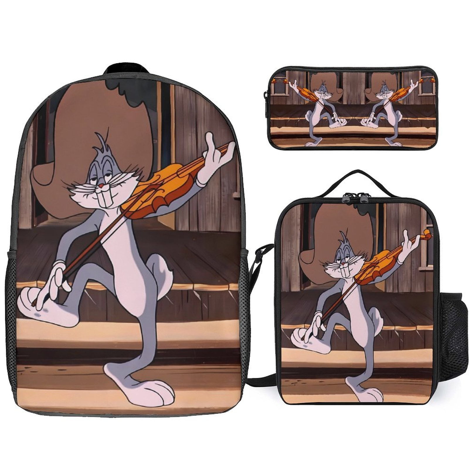 Ynslajgecartoon Kid Backpack School Bag Set 3 Pcs 17 Inch | INDIA