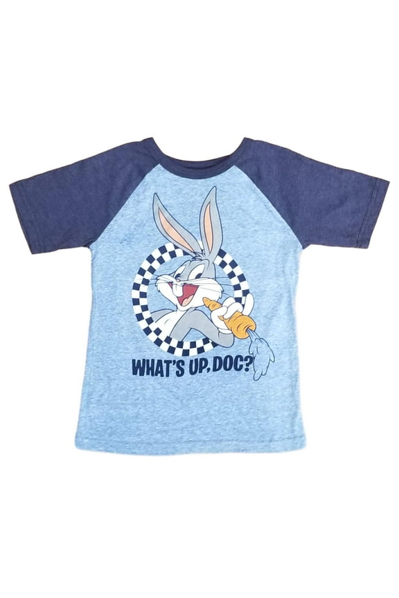 Boys Blue Short Sleeve Rabbit T-Shirt Tee Shirt 10