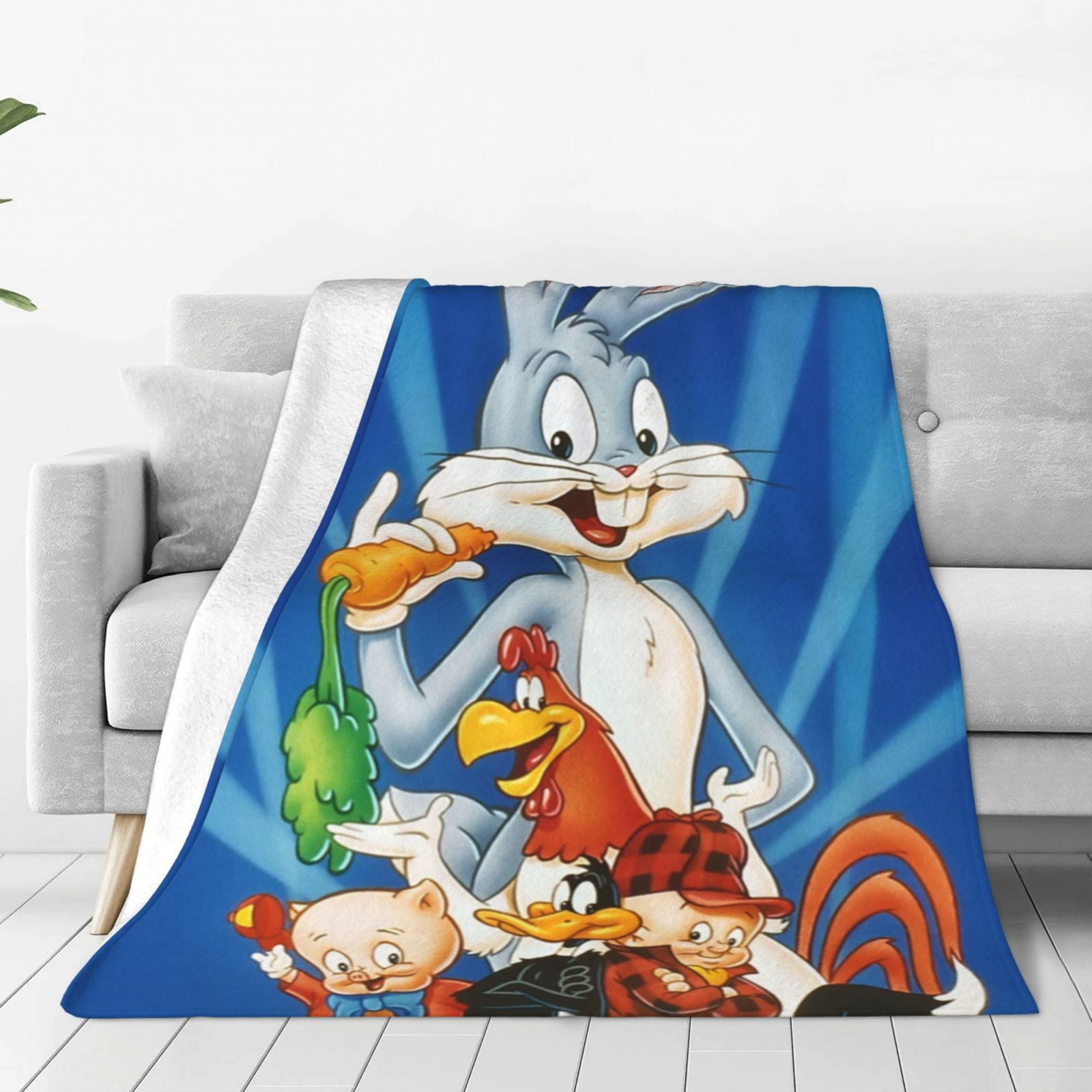 Bugs Bunny Cute Anime Blanket, Gifts For Girls And Boys, Super Soft