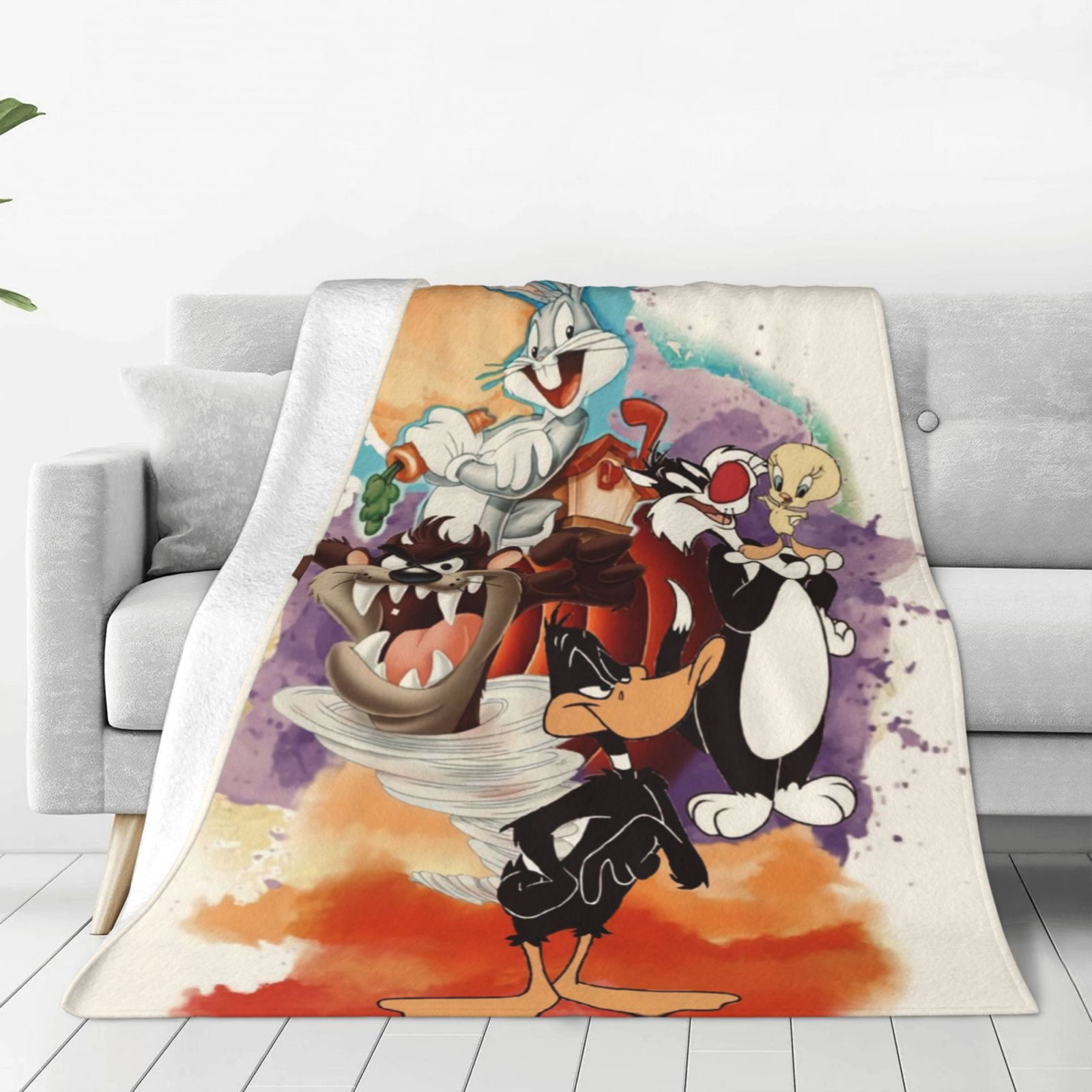 Bugs Bunny Cute Anime Blanket, Gifts For Girls And Boys, Super Soft