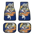 thumbnail image 1 of Bugs Bunny Looney Tunes Car Mat Universal Fit 4-Piece Set Car Floor Mats Vehicle Floor Protection Rugs Car Rug Carpet, 1 of 7