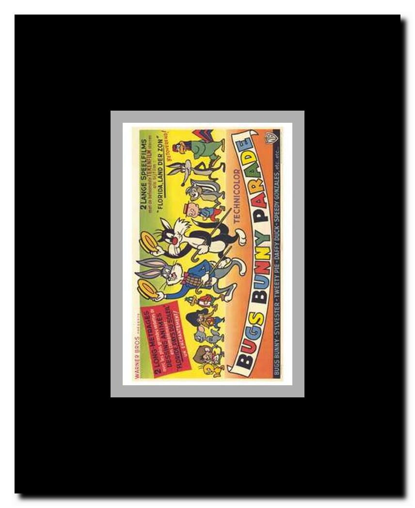 Bugs Bunny Parade Framed Movie Poster