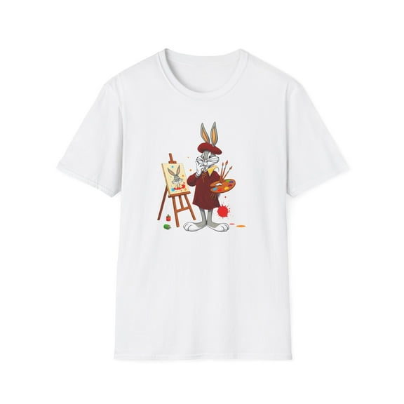 Bugs Bunny Shirt, Bugs Bunny T Shirt, Shirt with Bugs Bunny, T Shirt with Cartoon, Cartoon on T Shirt, Animation Shirt